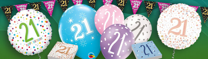 21st birthday online themes